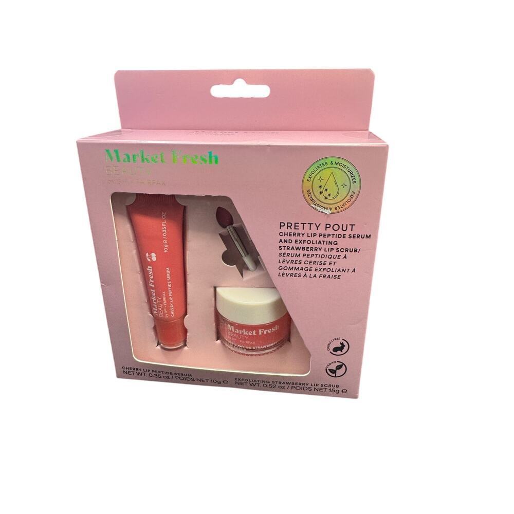 NWT Lip Serum & Exfoliating Lip Scrub
